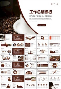 咖啡厅美食餐甜点咖啡文化PPT