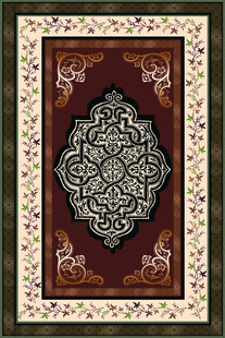 传统花纹精美地毯图案