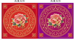 传统中秋牡丹月饼礼盒