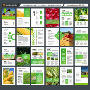 农产品宣传册