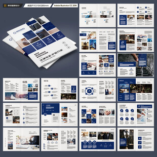 律师事务所画册版式设计