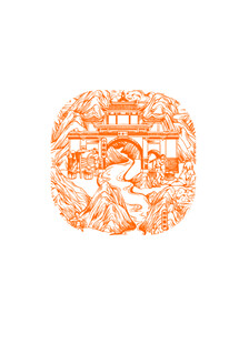 酿酒图 白酒插画