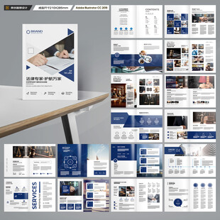 大气律师事务所画册