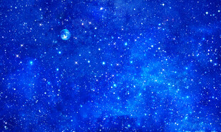 蓝色星空顶