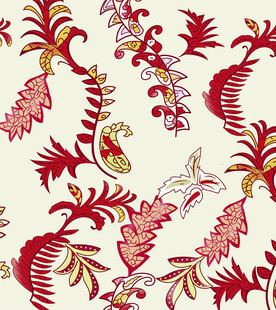 复古花卉纹样图案