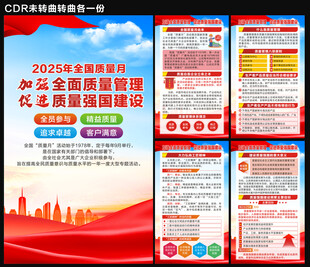 2025全国质量月海报