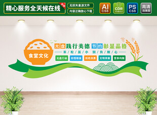 光盘行动餐饮食堂文化墙