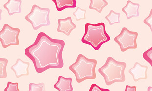 粉色系星星背景图
