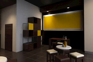 现代简约风室内休闲角落