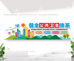 健全卫生文化墙