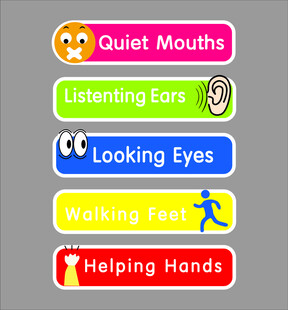 儿童英语角教室布置装饰环创英文