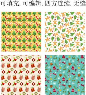 圣诞树     姜饼人 