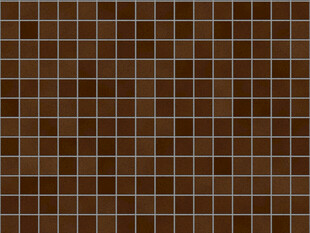 咖啡色马赛克砖墙