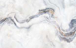 抽象水墨金线奢石大理石岩板纹理