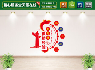 新时代枫桥经验文化墙