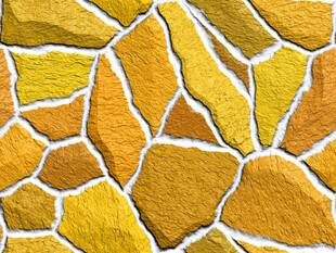 高清黄色石头墙