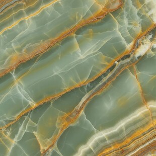 绿黄相间大理石纹理图案