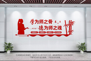 教师办公室文化墙