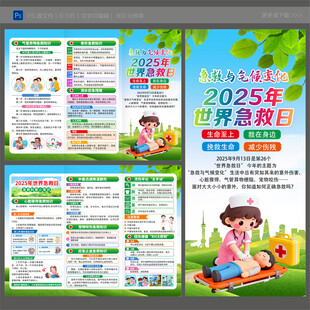 2025年世界急救日折页