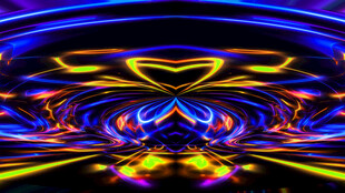 炫彩ktv酒吧动感灯光抽象图案