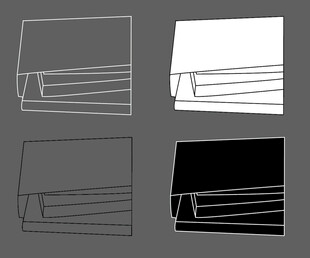 多样折叠纸张样式展示