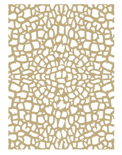 金色几何网状纹理图案