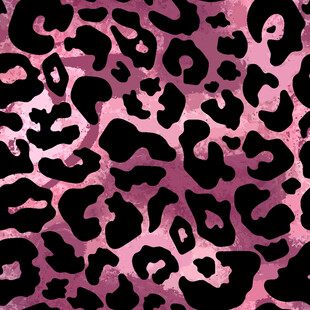 粉色豹纹图案纹理