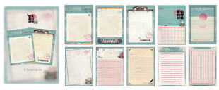 多样便签纸信笺复古打字机打印机