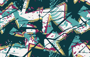 抽象几何图案背景