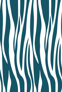 蓝白波浪条纹图案设计