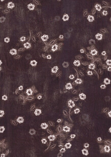 深色底小碎花布料纹理