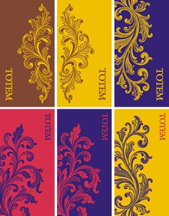 复古花纹欧式图腾