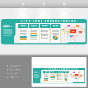 医院文化墙 