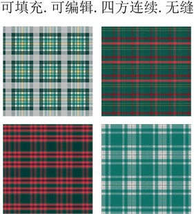 格子图案      格纹面料 