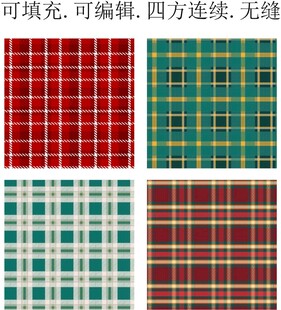 格子图案       格子面料