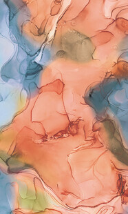 抽象水彩艺术纹理图案