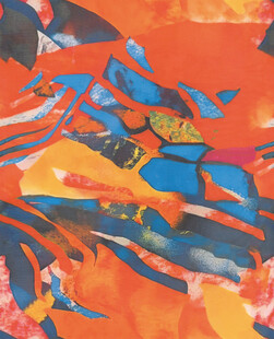 抽象多彩艺术画作