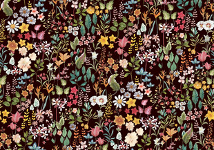 多彩碎花图案背景