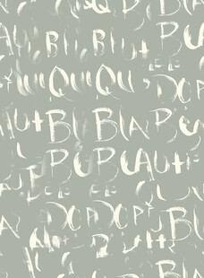 手写字母背景纹理图案