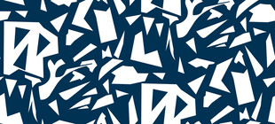 蓝白几何图案无缝背景