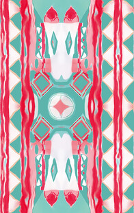 几何民族风图案纹理设计