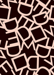 几何字母图案背景纹理