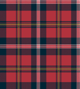 红色格子图案纹理背景