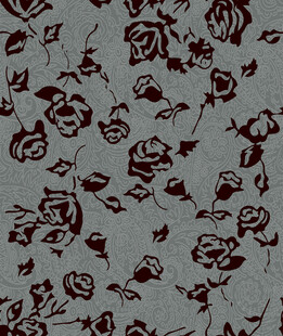 复古花卉图案布料纹理