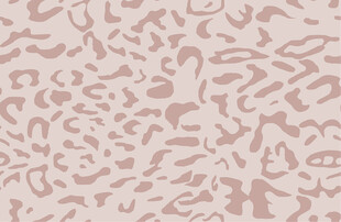 浅粉色抽象动物纹图案