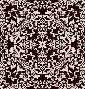 复古花纹图案设计