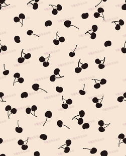 樱桃图案背景纹理