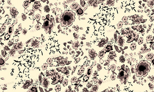 复古花卉纹理图案