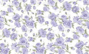 紫色小花无缝图案背景