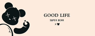 简约风卡通熊与美好生活